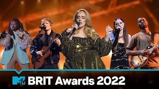 The BRIT Awards 2022 Performance Highlights  MTV Music [upl. by Ademordna673]