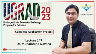 UGRAD Semester Exchange scholarship USA  Complete Application Process  Lecture 147  Dr M Naveed [upl. by Nosiram451]