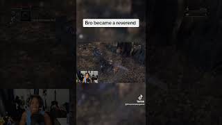 Bro became a reverend gaming trending gameplay bloodborne recommended foryourpage funny fyp [upl. by Readus]