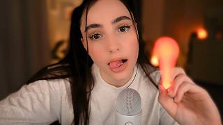 ASMR wet Mouth Sounds 👄 with a Lightsaber 🔦💡 NO TALKING 🤫 Visual Trigger for deep Relaxation 💆‍♀️ [upl. by Eveivenej]