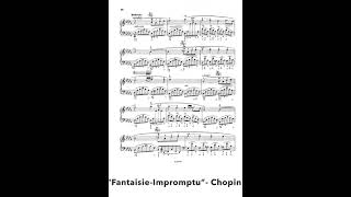 Part 2 Fantaisie Impromptu Chopin shorts [upl. by Ahseiuqal]