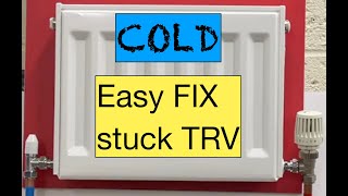 A Cold rad fault is either AIR or a faulty TRV Version 2 24 01 [upl. by Maxfield]