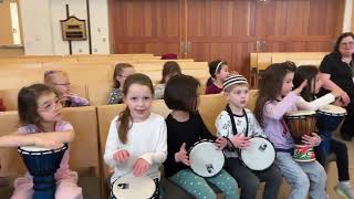 Tu BShevat Drum Circle with Moreh Moshe [upl. by Euridice]