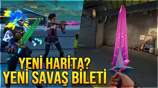 YENİ SAVAŞ BİLETİ OYNANIŞ ve TANITIM YENİ HARİTA NE ZAMAN VALORANT [upl. by Acinelav964]