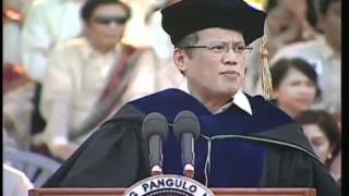 100th Commencement Exercises of UP Diliman Speech  4182011 [upl. by Horten513]