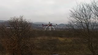 DJI F450  PixHawk First Flight [upl. by Delora]