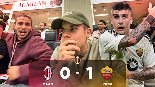 🤮 ORRIBILI  MILAN 01 ROMA Live Reaction San Siro [upl. by Rossy227]