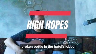 HIGH HOPES  KODALINE  COVER [upl. by Dene]