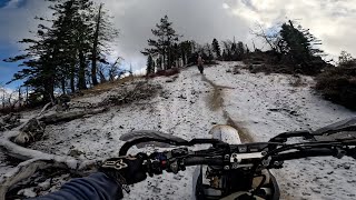 Stonyford OHV Snow Ride to the Top of Goat Mountain amp Trail 4 [upl. by Eiramyllek376]