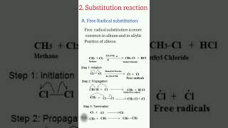 free radical substitution and allylic substitution reaction mechanism yamunayamu7329 [upl. by Rosina]