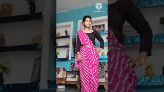 Saree dreping styleshow to drape a saree saree 5 th stylesaree hacksfeshion ytshorts [upl. by Eiramlatsyrc331]