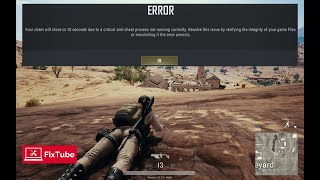 How to fix PUBG Battle Eye error AND your client will close in 10 seconds errorSOLVED [upl. by Notsirhc]