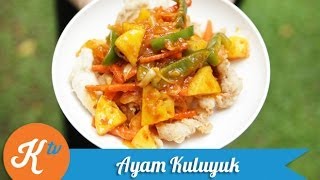 Resep Ayam Kuluyuk Chinese Sweet amp Sour Chicken Recipe Video  Melati Putri [upl. by Annahsohs844]