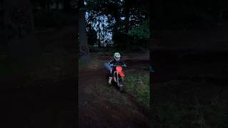 First 65cc Dirt Bike Start With Clutch [upl. by Akinad191]