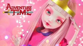 Princess Bubblegum Adventure Time  Custom MH Doll Repaint  Mozekyto 5 [upl. by Nail942]