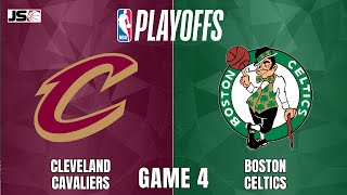 Cleveland Cavaliers vs Boston Celtics Game 4  NBA Live Scoreboard [upl. by Lemaceon]