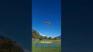 The Most Breathtaking Paragliding Flight in Interlaken Switzerland [upl. by Yager174]