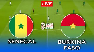 🔴Senegal vs Burkina Faso  AFCON  Africa Cup of Nations Qualifying [upl. by Ahsennek]