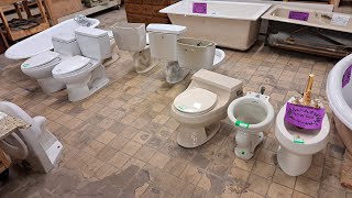 Habitat for Humanity ReStore Toilets 6122023 [upl. by Ethbun]