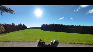 Beautiful Fresh 7°C Autumn Day in Austria  V Strom 800 raw Sound UHD  60fps [upl. by Assetak315]