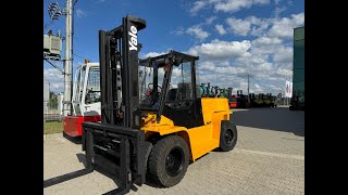 Hyster  Yale  LPG  7000 kg  Only 4000 hours [upl. by Kathlin371]