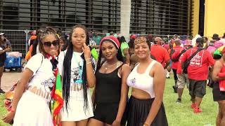 Miami Jouvert 2024 Caribbean Beauties Take Over [upl. by Eillek833]