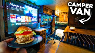 Luxury Van Camping with ASUS ZenBeam L2 Vanlife Projector [upl. by Samuel]