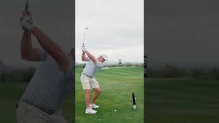 How professional golfers and their caddies talk through shots golf [upl. by Ettenyar]