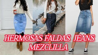 faldas jeans o mezclilla [upl. by Iel]