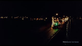 Lichtjesparade  trekker optocht Agrarische Jongeren Gooi Vecht en Amstel en leden van de LTO Noord [upl. by Kari]