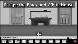 Escape the Black and White House  4K  Full Walkthrough  Cool Math Games [upl. by Wally]