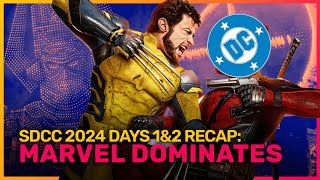 Marvel DOMINATES SDCC DC Takes Backseat ComicCon 2024 Days 1 amp 2 Recap [upl. by Helfant]