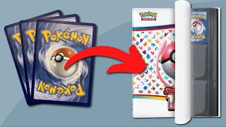 How to Organize Pokémon Cards in a Binder tutorial [upl. by Mrots]