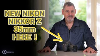 NEW NIKON 35mm is HERE  First Look  Fast Light Affordable Z 35mm f14 VidsPics  Matt Irwin [upl. by Legir479]