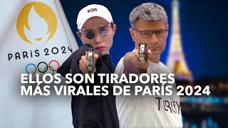 Ellos son tiradores más virales de París 2024 [upl. by Oren888]