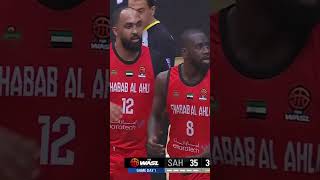 FIBA WASL S3  POTG  SHABAB AL AHLI VS AL BASHAER  SIR DOMINIC POINTER [upl. by Wilder255]