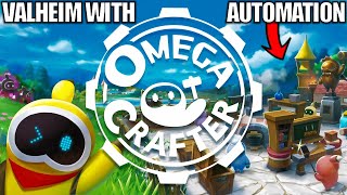 Day 1 Valheim with Automation  Omega Crafter Gameplay  Part 1 [upl. by Vaules]