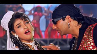 Tu Cheez Badi Hai Mast Mast 4K Raveena Tandon Akshay Kumar  Udit Narayan Kavita K  Mohra Song [upl. by Inohs301]