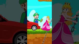 Will Princess Peach Defeat Temptation In Life papercraftbymimi shorts trending viralvideo [upl. by Enajyram]