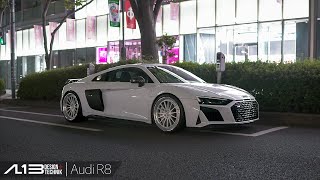 【bond shop Urawa】Audi R8 V10 Performance on AL13 C011【4K】 [upl. by Inat]