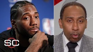 Kawhi Leonard will make his decision when he damn well feels like it  Stephen A  SportsCenter [upl. by Ttezil80]