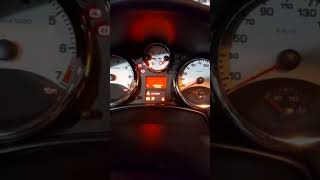 Peugeot 207 Oil change reset service indicator [upl. by Ahseki]