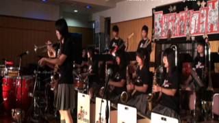 ROUTE662011108  TEIKYO JAZZ ORCHESTRA帝京高校 [upl. by Einotna]