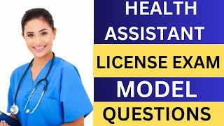 Health Assistant License Exam Model Question  HA License Exam Questions  HA License Exam Tayari [upl. by Kassi968]