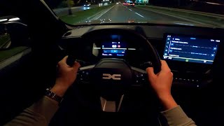 Dacia Duster 2024 Hybrid 140 Night POV Test drive CARiNIK [upl. by Kristo895]