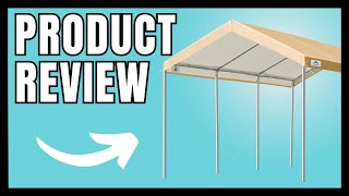 Adjustable Height Carport Heavy Duty Review [upl. by Cornelle]