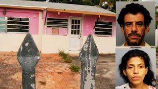 Arrestan a pareja por meterse a vivir en una casa abandonada de Hialeah [upl. by Donelson]