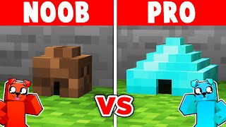 NOOB vs PRO Mini Domek w Minecraft 🏠 [upl. by Damas]