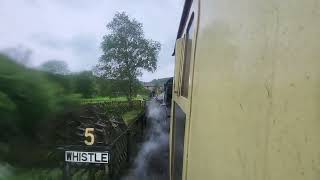 80136 to levisham on the NYMR [upl. by Ivzt]