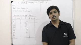 F test Statistic Solved Numericals  How to solve F test Numerical in hindi in Statistics [upl. by Ecidnarb]